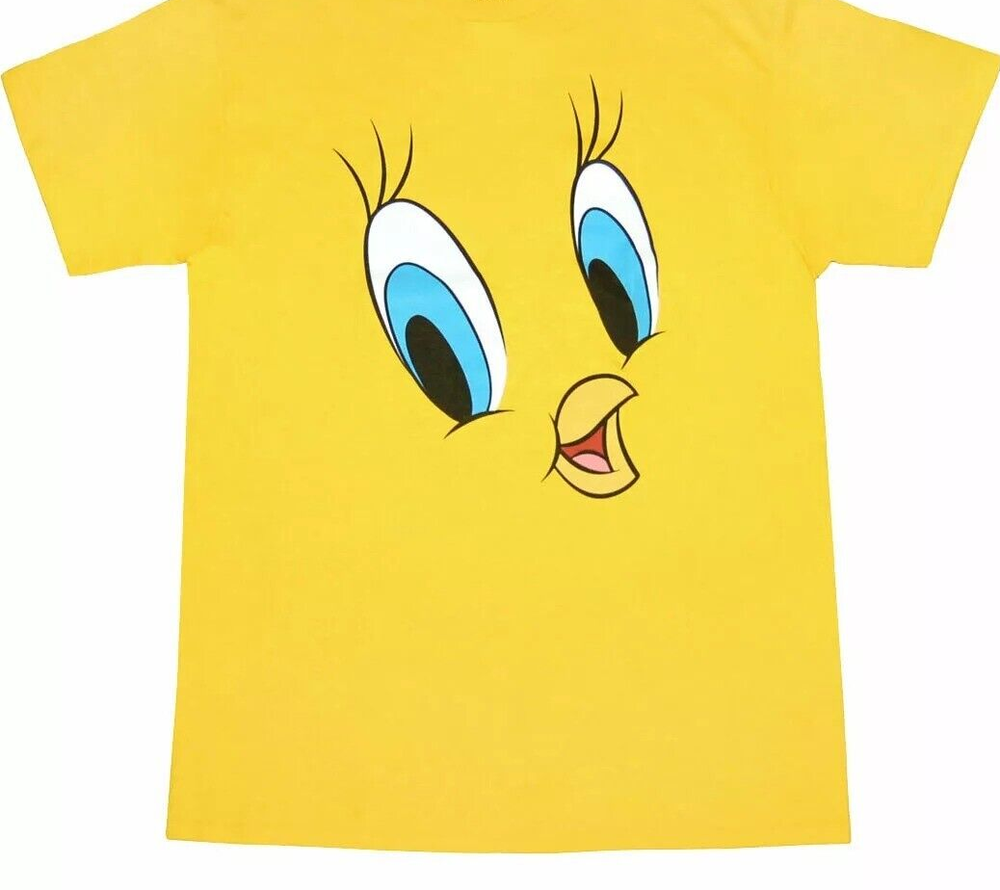Looney Tunes Tweety Face T-Shirt REPRINT