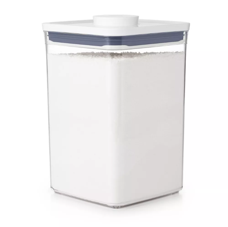 OXO POP 4.4qt BPA-Free Clear Plastic Airtight Food Storage Container - Square Large  