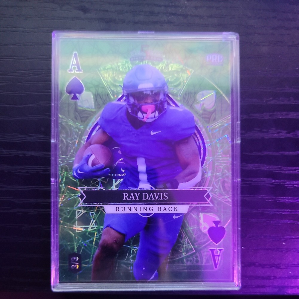 Ray Davis 2023 Wild Card 3/3 5 Card Draw Stacked Deck Rookie ERROR