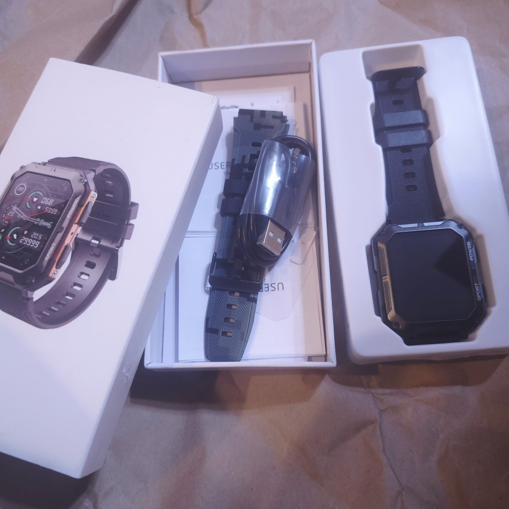 Rugged Sport Smartwatch - C20 Pro Outdoor Fitness Tracker (New) holiday gift