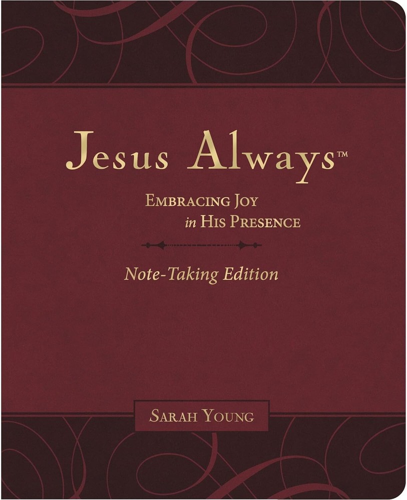 Jesus Always Note-Taking Edition, Leathersoft, Burgundy, with Full Scrip .. NEW