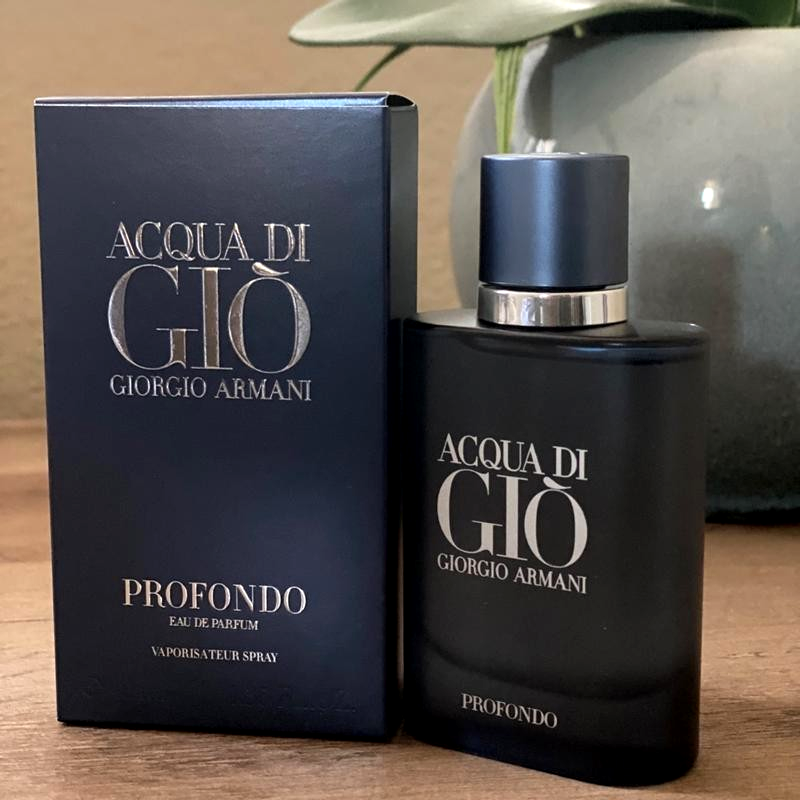 AQUA DI GIO PROFONDO EAU DE PERFUME 4.2 OZ BRAND NEW SEALED BOX