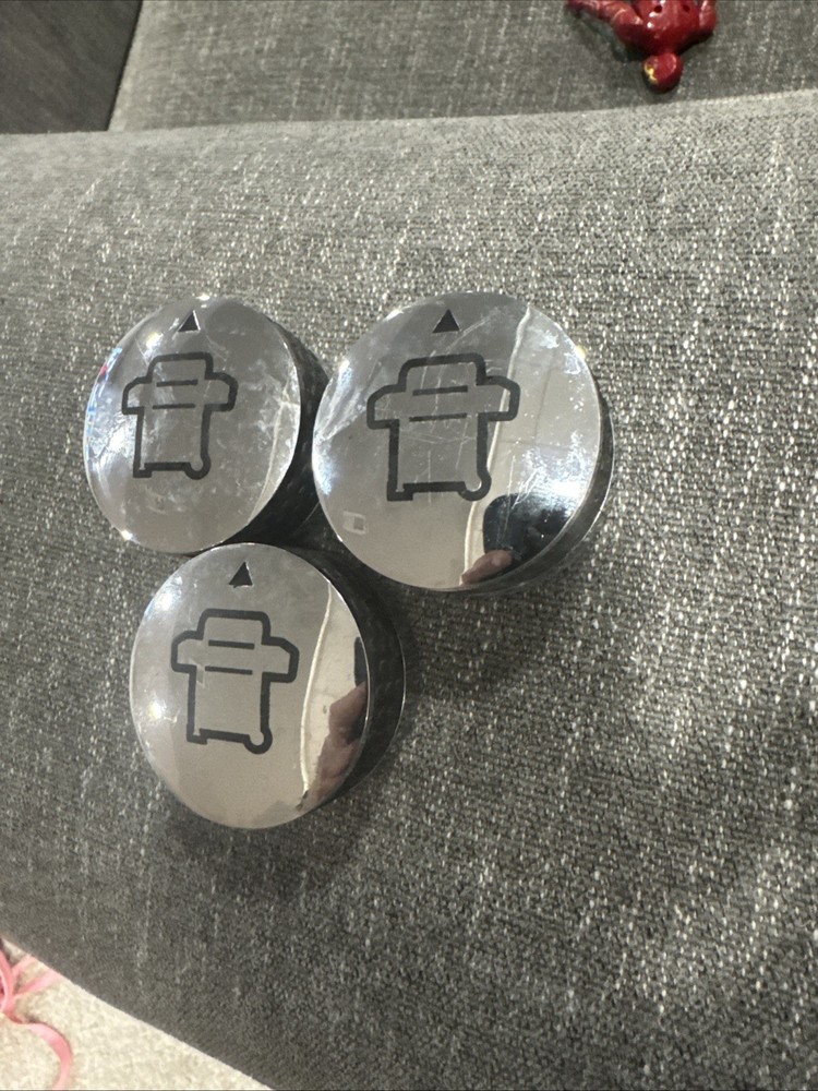 3 Nexgrill Gas Outdoor BBQ Grill Control Knobs Set from deluxe used