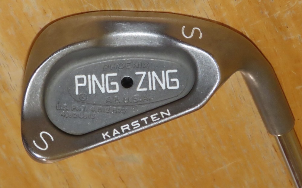 PING ZING Black Dot Sand Wedge JZ Stiff Flex Steel 35.25 Inch Golf Club