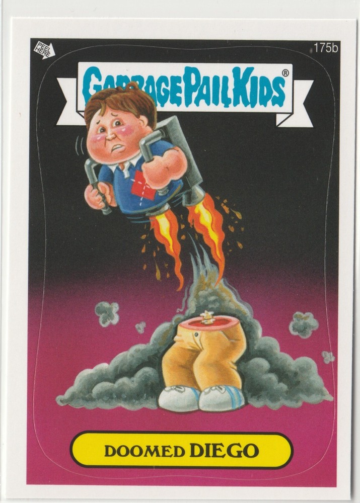 Doomed Diego #175b Garbage Pail Kids GPK 2013 Series 3 BNS3 Brand New
