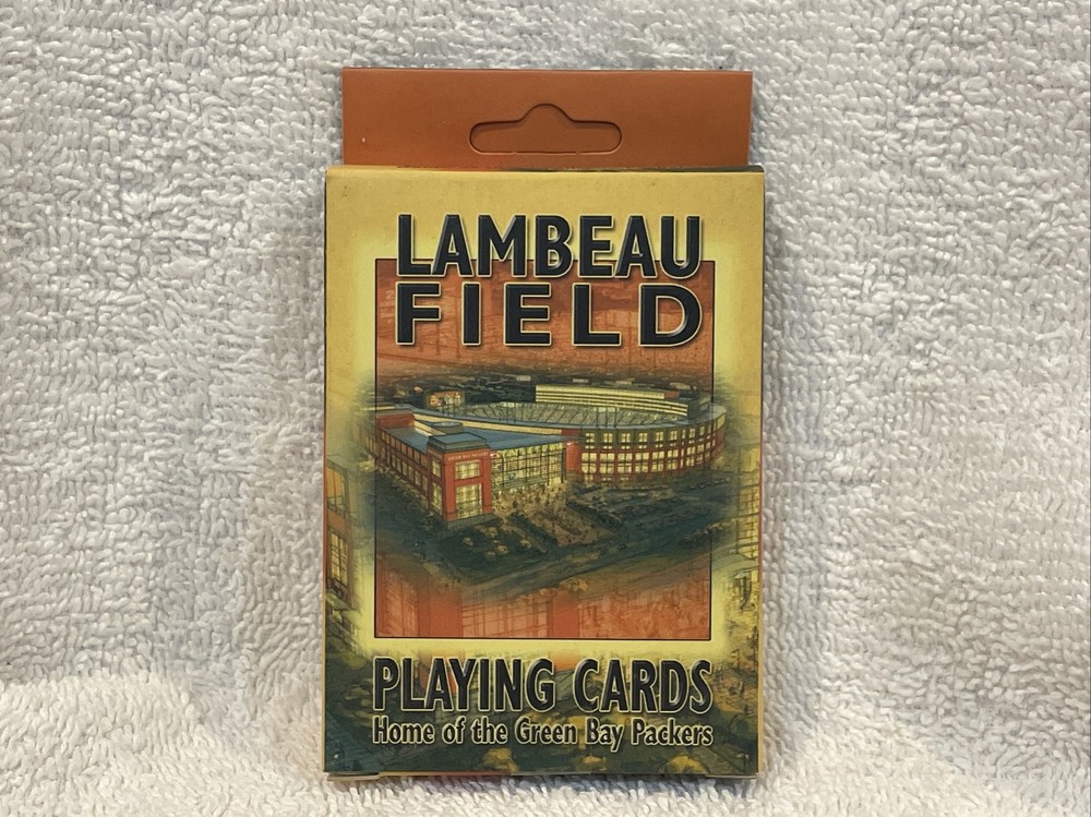 SWEET 1990's Green Bay Packers Lambeau Field Deck Of Playing Cards, NIP!!
