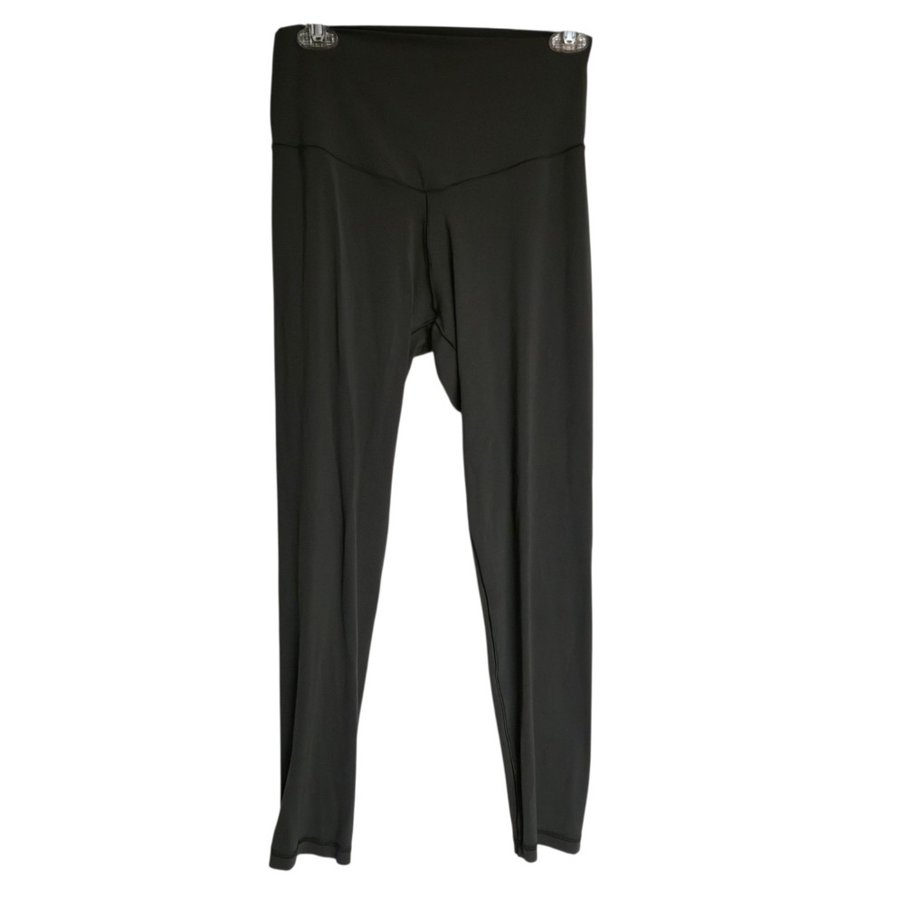 Aerie Womens Gray Ankle-Length Leggings Size Large Offline RN54485