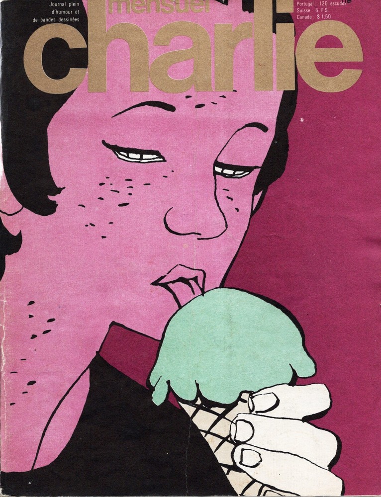 Charlie Mensuel - Nº 118 1978 Vintage French Adult Comics Magazine
