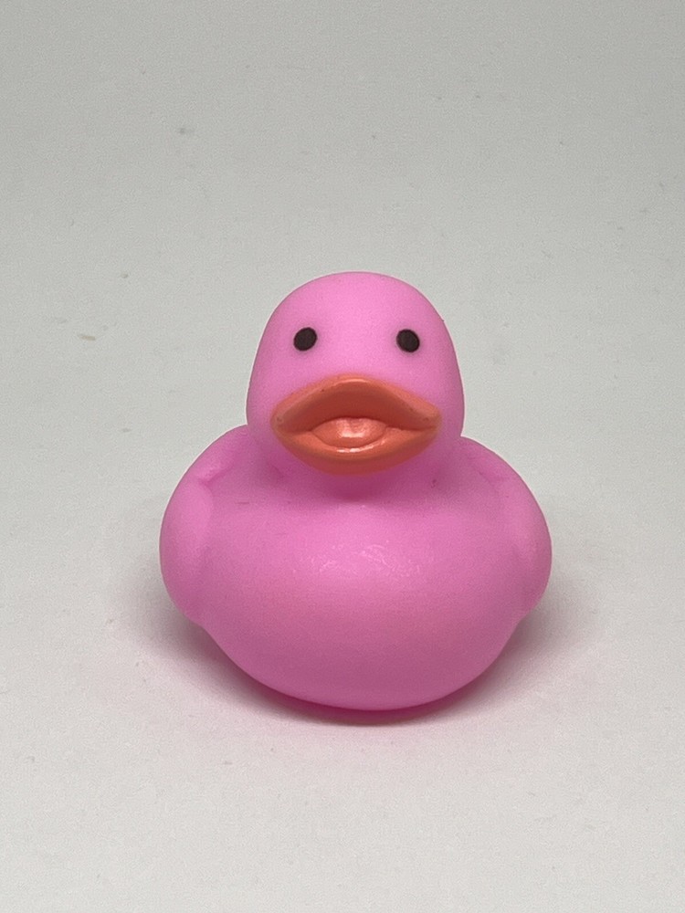 Pink Orange Beak Rubber Duck 2” Ducky Bath Pool Jeep Toy
