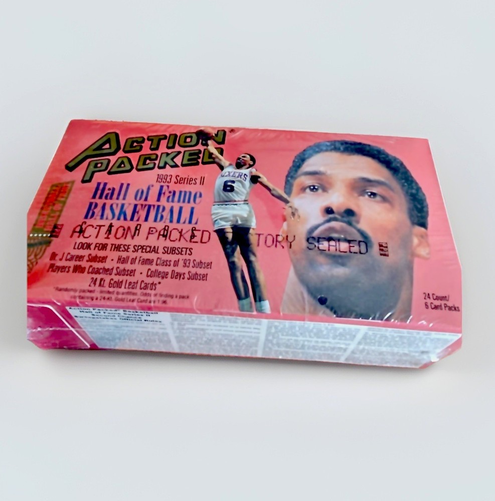 1993 Action Packed Basketball Hall of Fame Series II -Factory Sealed- 24 Packs