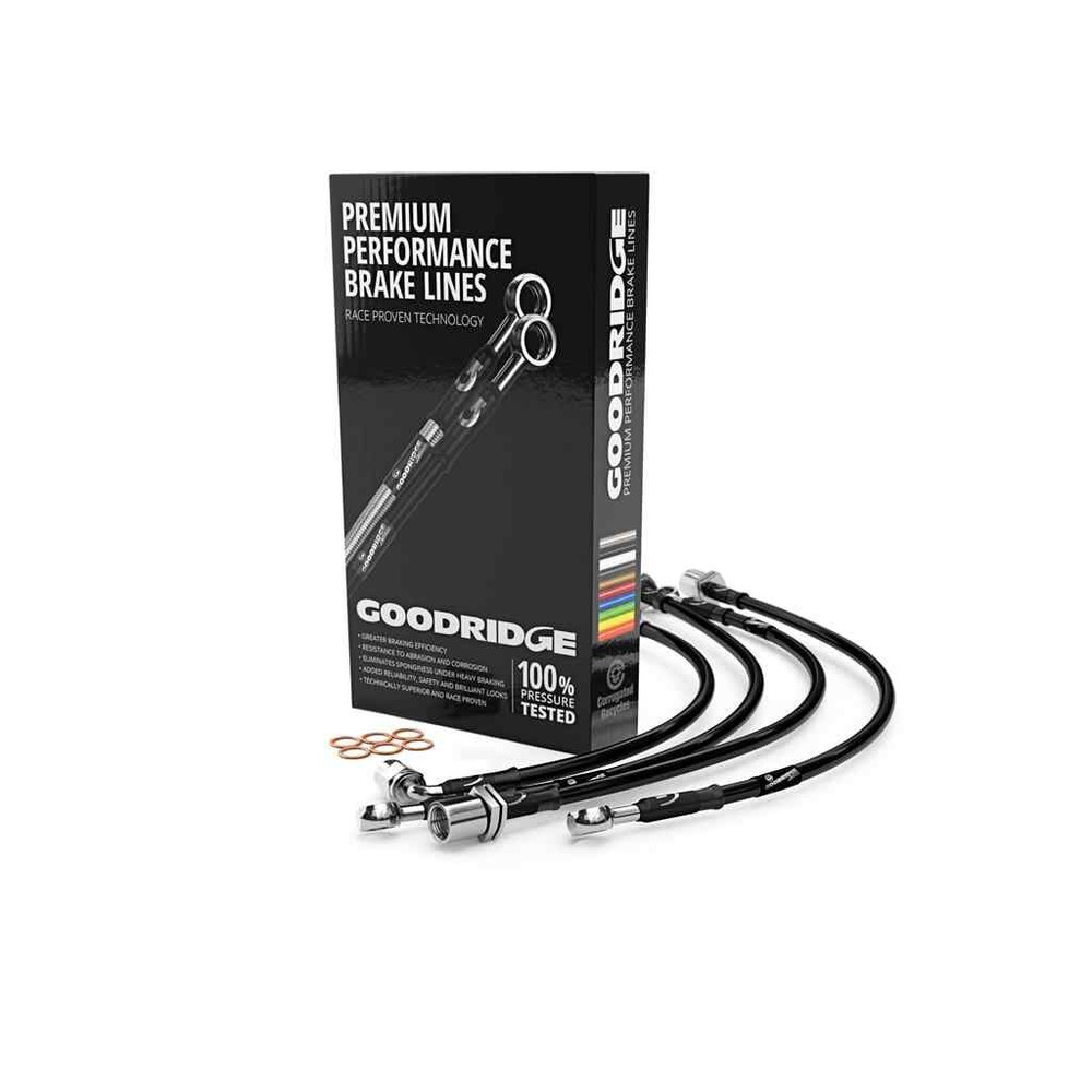 Audi TT Roadster Goodridge Brake lines (Stainless Steel Fittings) SAU0437-4C