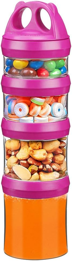 Stackable Food Storage Containers for Formula Travel Container for Storing Milk,