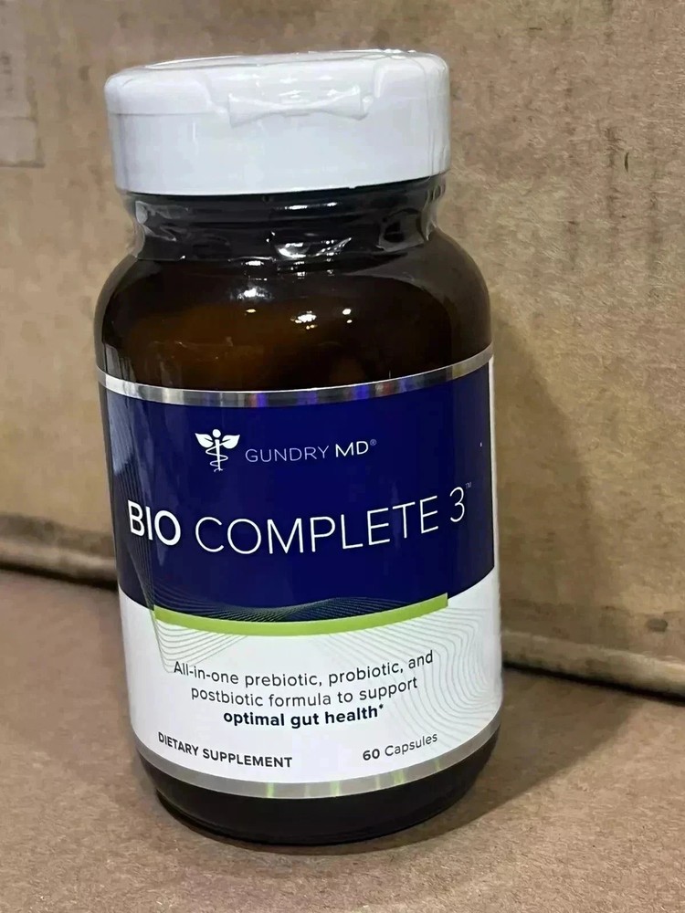 Gundry MD Bio Complete 3 Supplement 60 Capsules Optimal Gut Health