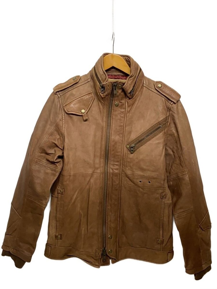 Avirex Leather Jacket Blouson/L/Sheep Leather/Brw/6101031 7732