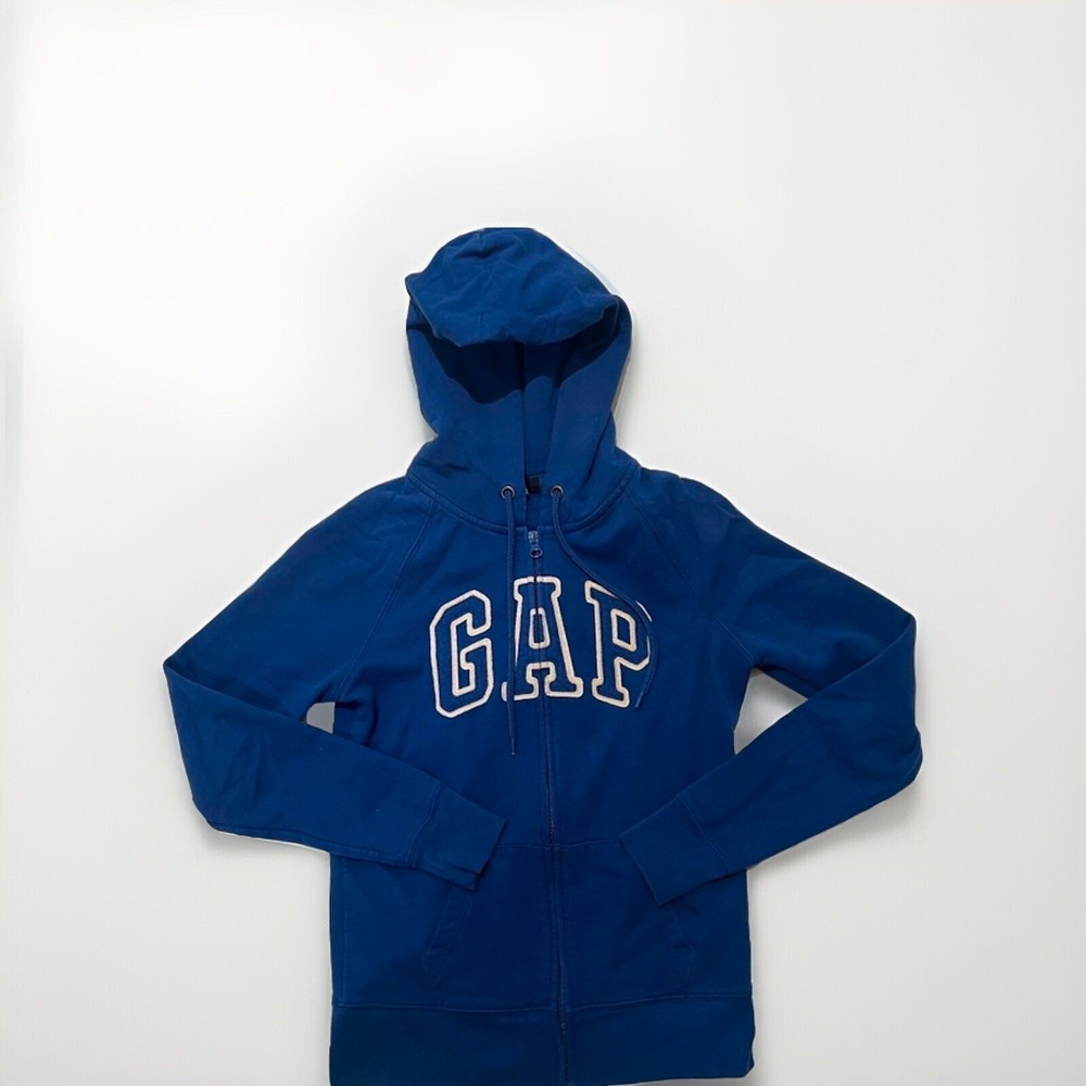 Blue white GAP hoodie for women size XS casual style