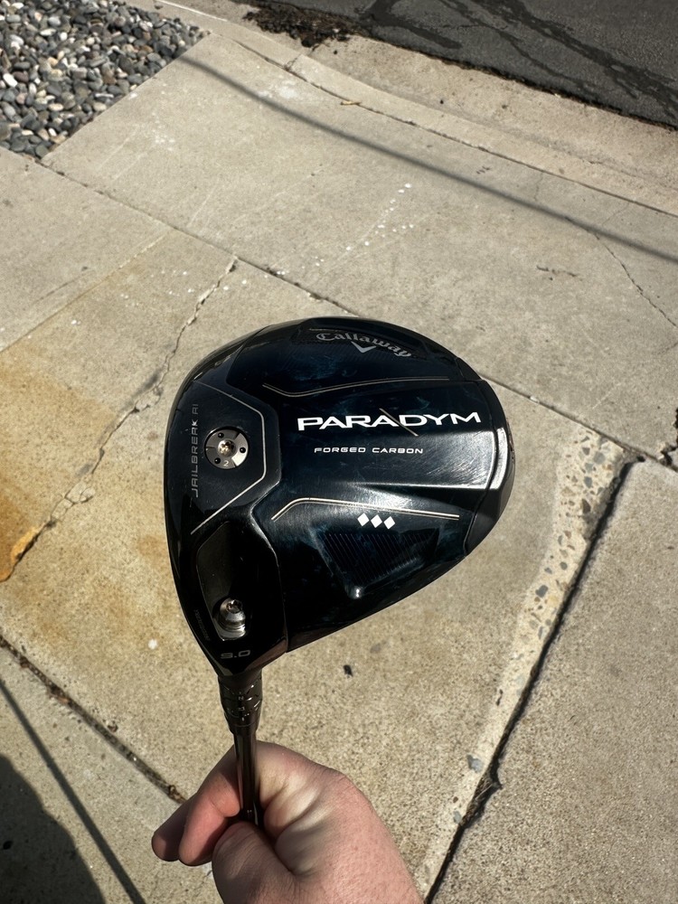 Callaway Paradym Triple Diamond 9° LH Driver for Power and Control  