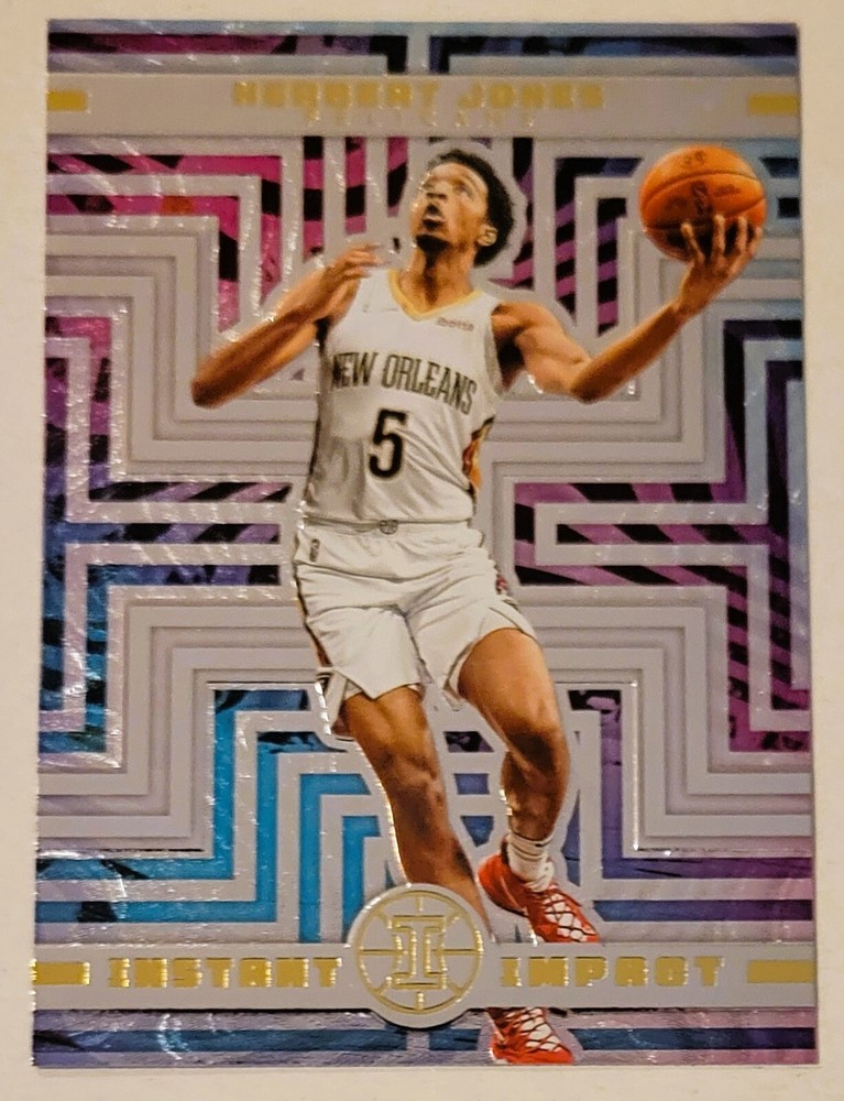 2021-22 Panini Illusions Instant Impact Herbert Jones #23 NBA Card