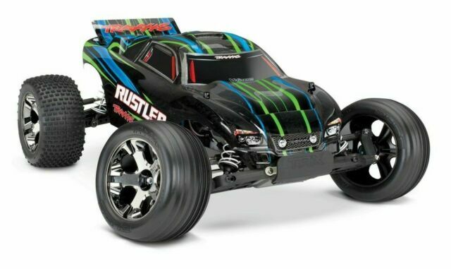 Traxxas Rustler VXL 2WD Brushless Stadium Truck - 37076-4 GRN