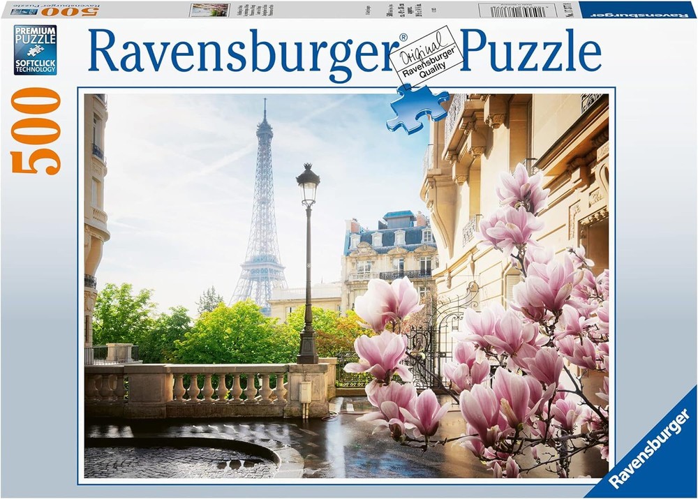 Ravensburger - Paris Skyline Photo Puzzle 500pc