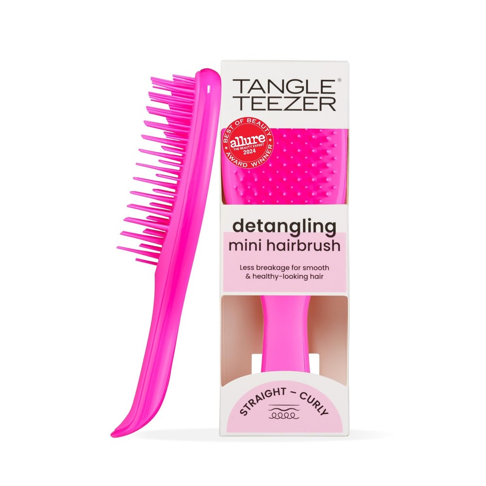 Tangle Teezer Ultimate Detangler Brush, Eliminates Knots & Mini, Runway Pink