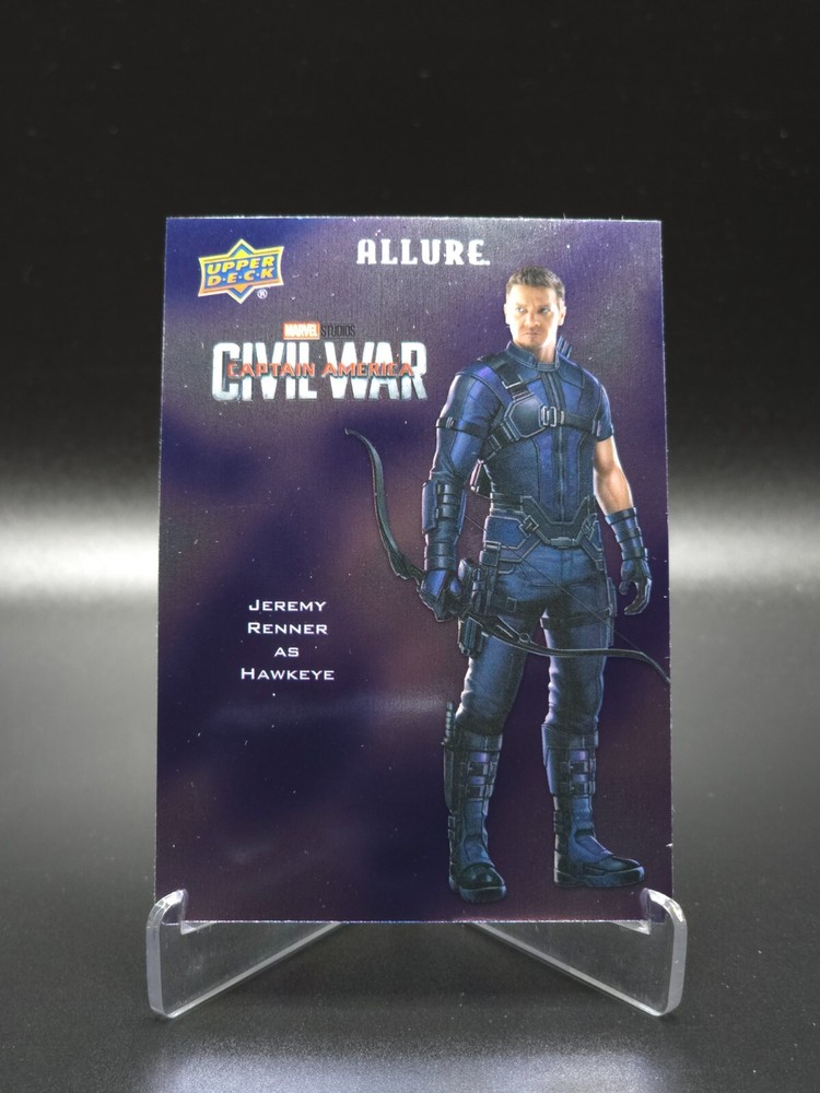 Hawkeye 2022 UD Allure Marvel Infinity Saga Character Poster CP-8