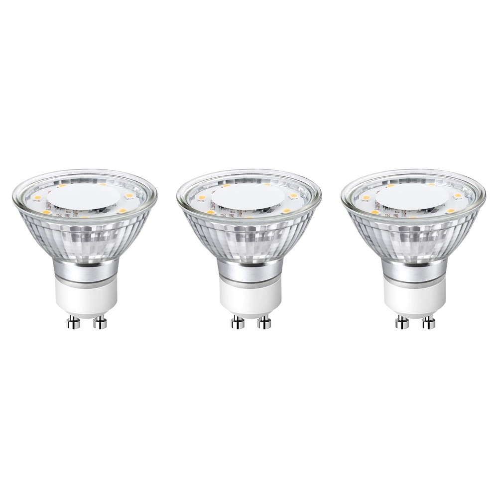 GU10 LED Light Bulbs Non-Dimmable, 2700K Soft Warm Light GU10 Bulb Replacemen...