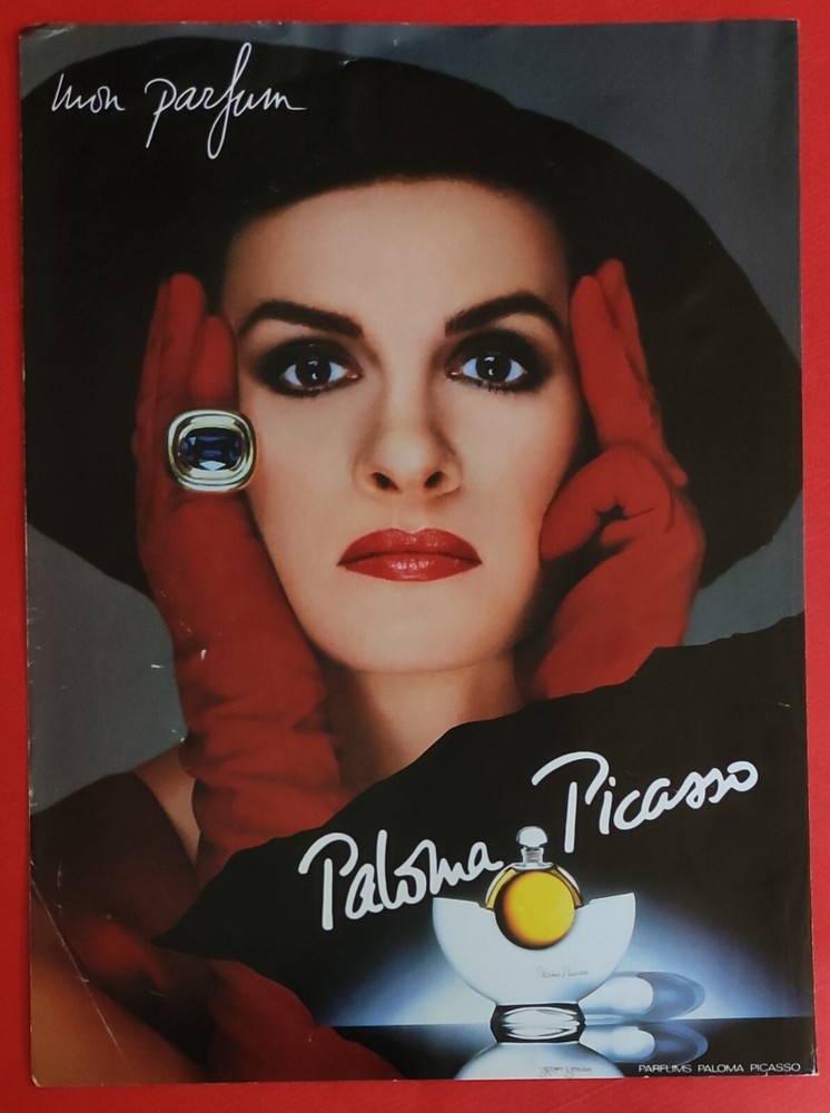 1988 Paloma PICASSO Mon Perfum Press Advertisement