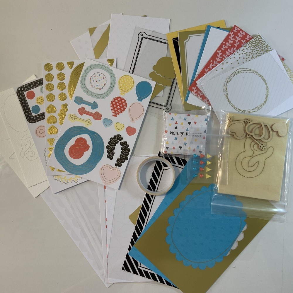 Project Life cards Stampin Up MEMORIES IN THE MAKING Kit Scrapbooking Paper