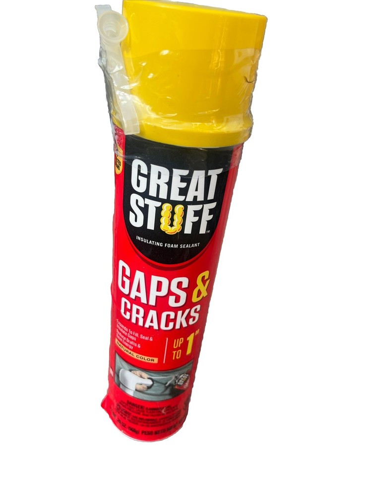 Great Stuff 16 oz Gaps & Cracks Foam Insulation Filler for 1 Inch Spaces