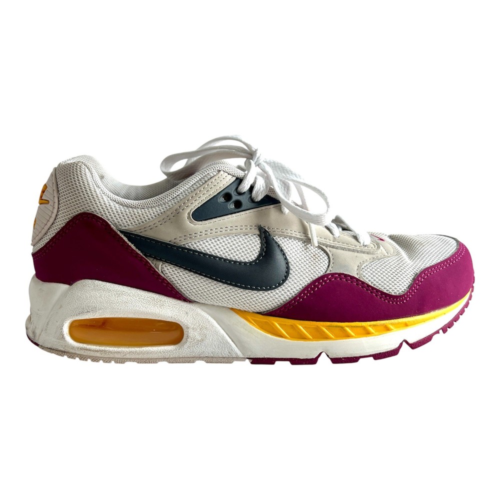 Nike Women's Air Max Correlate Sneakers, White/Rave Pink/Gold, 8 (511417-100)