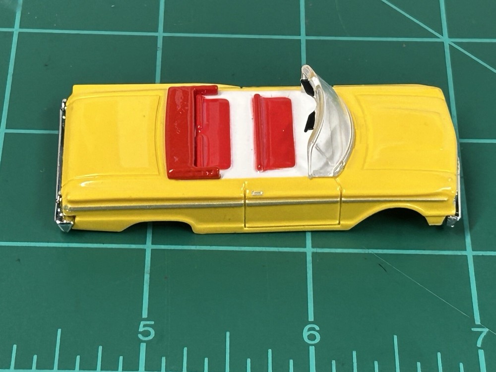 DASH MOTORSPORTS FORD FAIRLANE Convertable TJET SLOT CAR BODY  Tjet Style Aurora