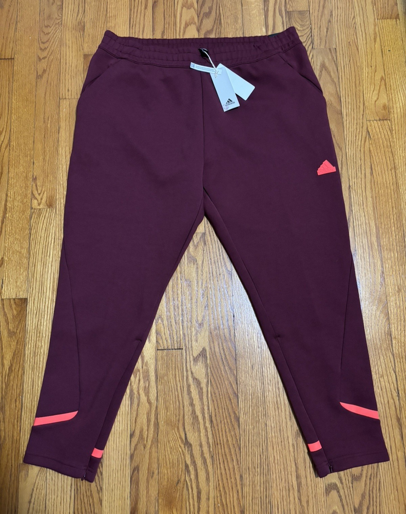Adidas Designed for Gameday Shadow Red Joggers NWT- Mens Size 2XL
