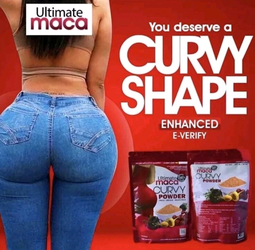 Ultimate Maca natural curvy powder 1 pound bag. Super effective.