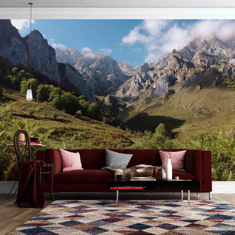 3D Mountain Landscape Wall Murals Wallpaper Murals Wall Sticker