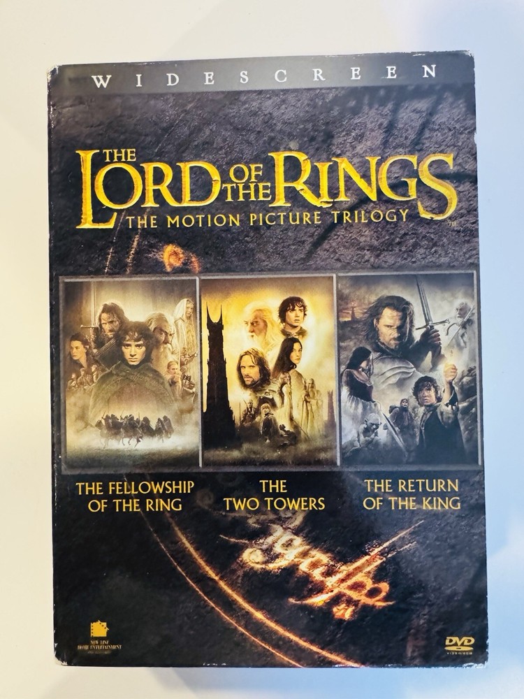 THE LORD OF THE RINGS THE MOTION PICTURE TRILOGY (6DVD’s)