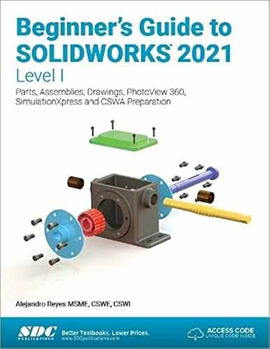 Beginner's Guide to SOLIDWORKS 2021 - Paperback, by Reyes Alejandro - Very Good