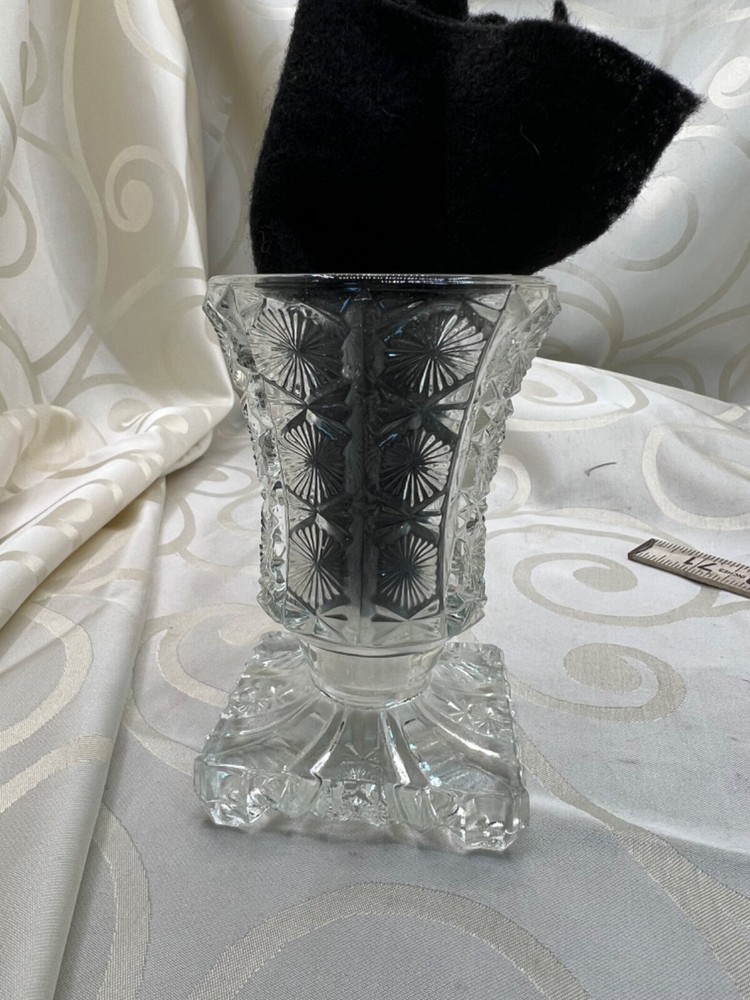 Bohemian Crystal vase