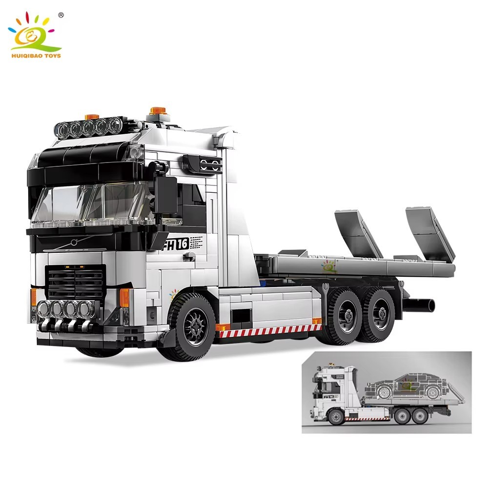 MOC LEGO Car: Mega Tow Pro Building Blocks Set