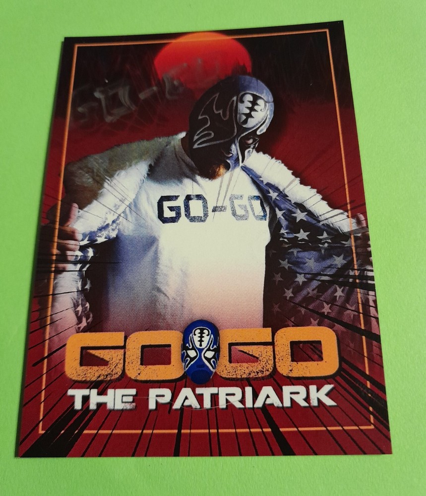 AUTOGRAPHED GO-GO rookie trading card