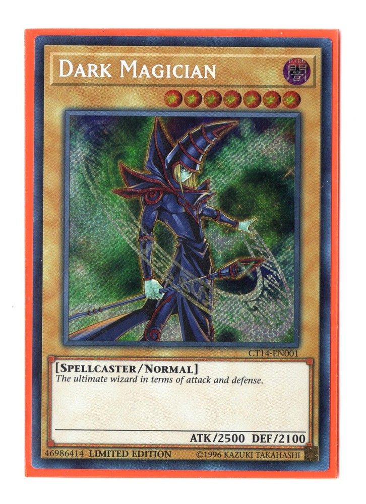 Dark Magician 2017 Mega-Tins CT14 Rare Yu-Gi-Oh Card