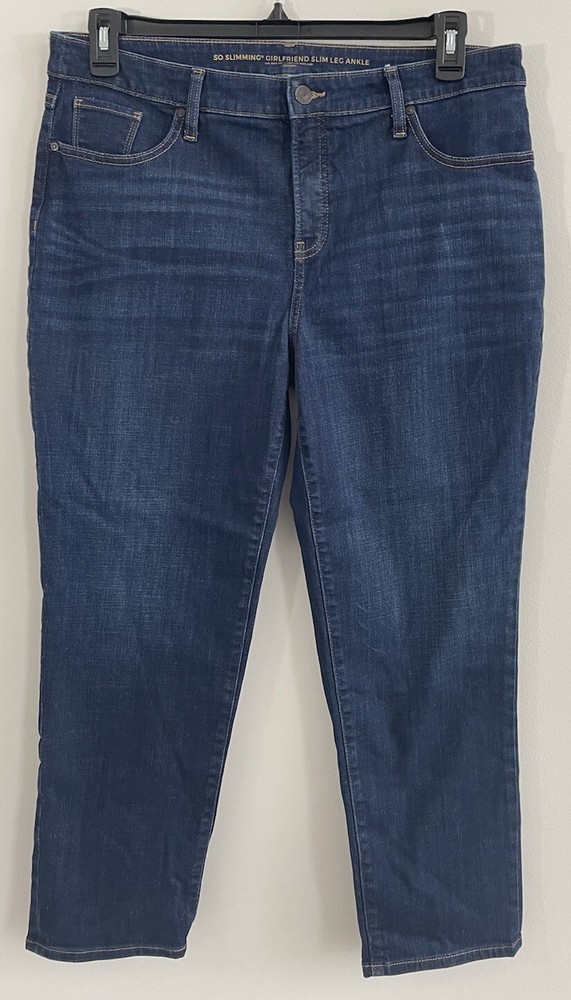 Chicos So Slimming Girlfriend Ankle Jeans in Petite 14P for Women