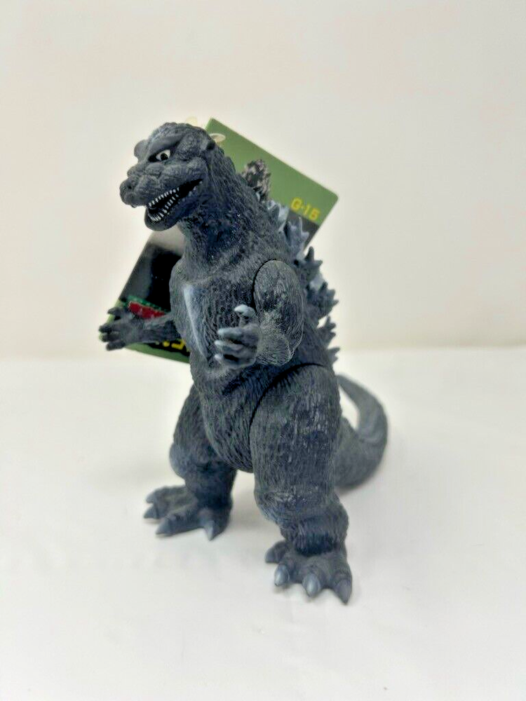 Vintage 1998 First Godzilla (1954) Soft Vinyl Figure 6” Toho Monster Series