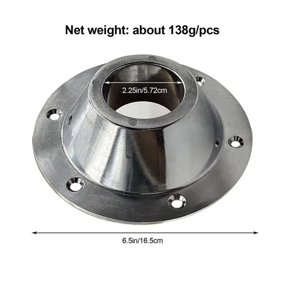Reliable Replacement RV Table Base Sturdy Aluminum Pedestal with Flange Mount