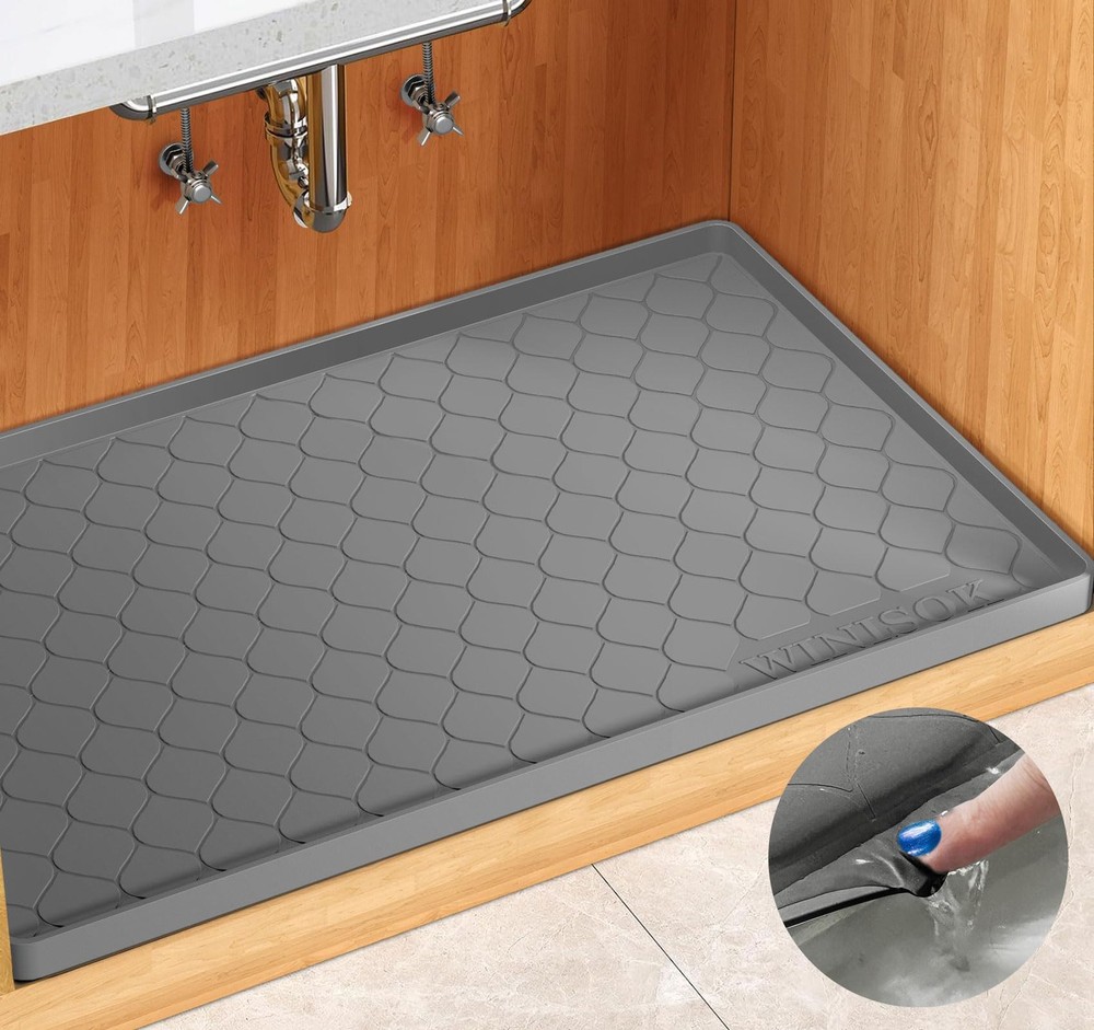 Winisok Waterproof Under Sink Mat 34