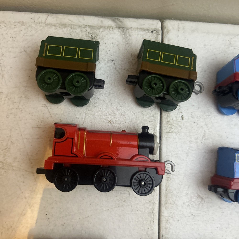 Thomas The Tank Engine & Friends Diecast Gullane Mattel Lot Of 9 Push Along