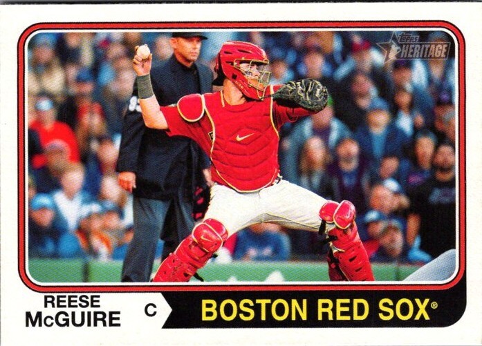 2023 Topps Heritage High Number - #525 Reese McGuire