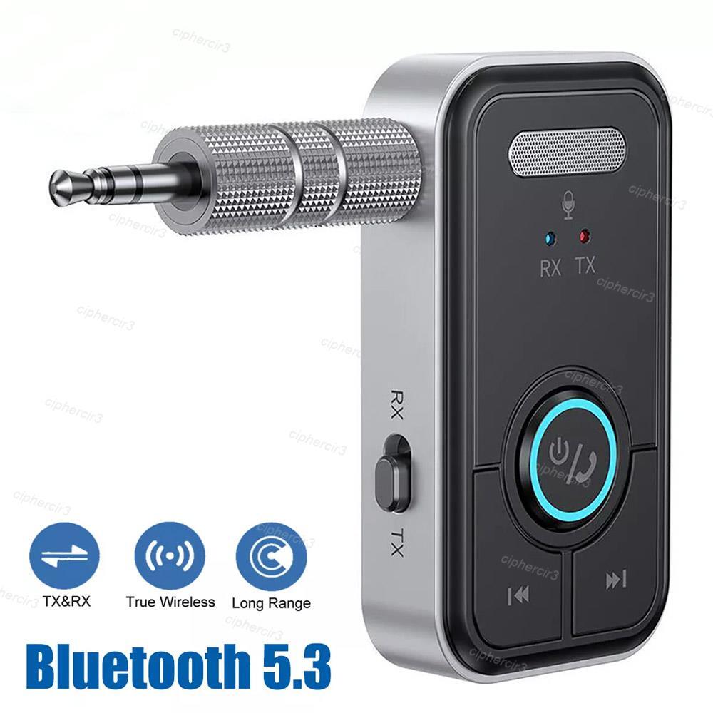 5.3 Bluetooth Wireless USB Transmitter Receiver for Car Music Audio Aux Adapter