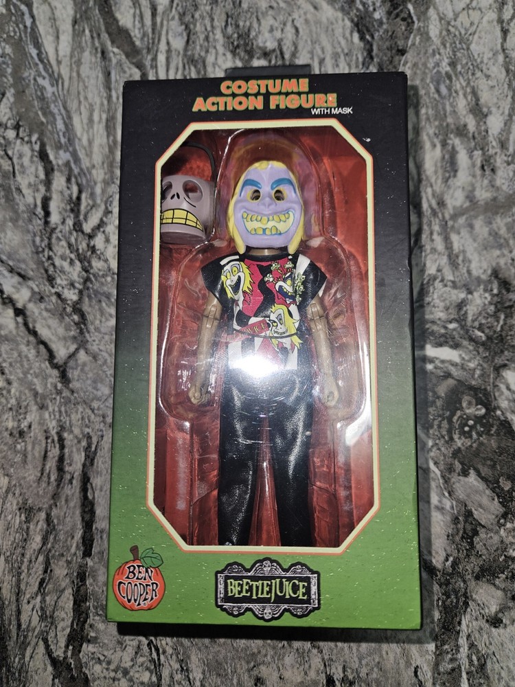 NECA Ben Cooper Series 3 Beetlejuice 5.5” Costume Action Figure Brand New