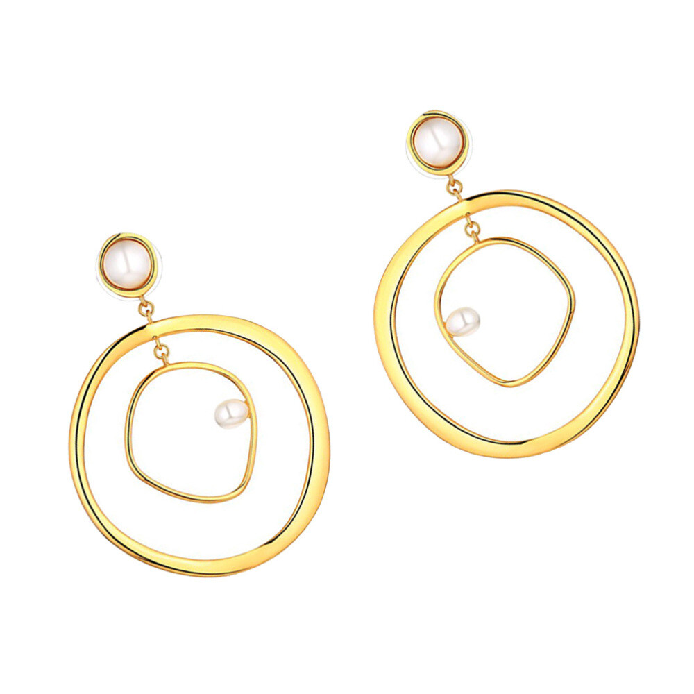 Hanging Earring Set Gold Earrings Earrings