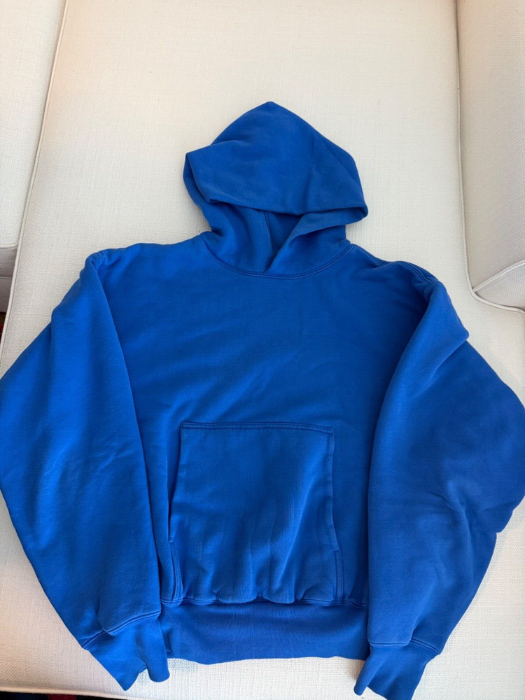 Yeezy GAP Blue Hoodie Size Medium Lightly Used Pre-Owned